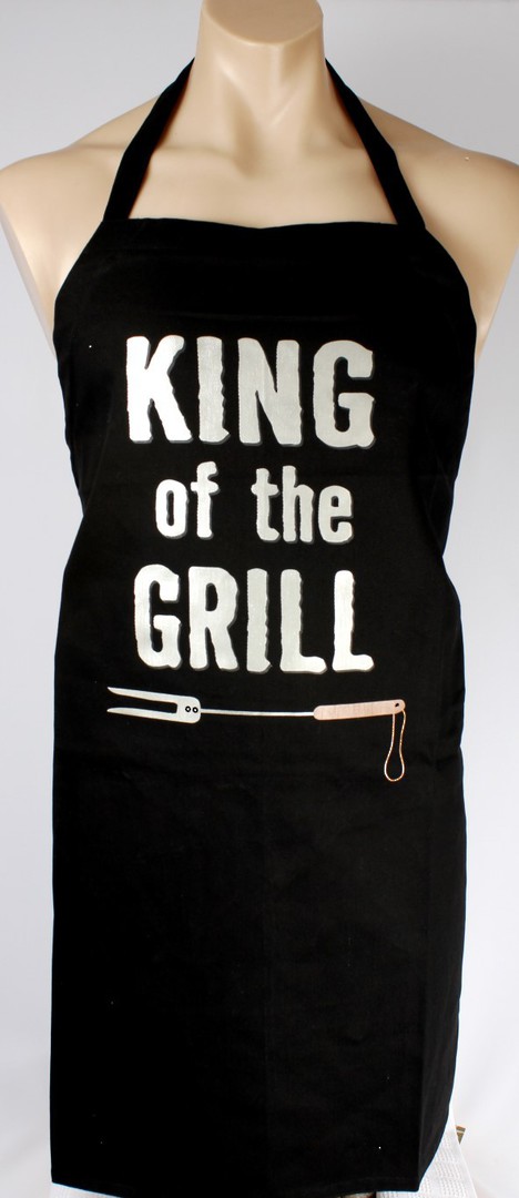Awesome Aprons 'KING of the GRILL' Code: APR-KING image 0